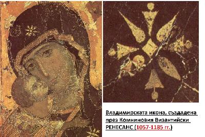 Владимирска икона. комнинив ренесанс