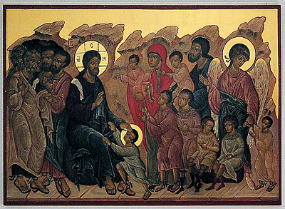 Христос благославя децата