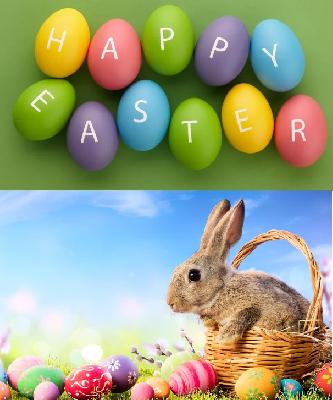 Easter (Истър англ.) и Ostern (нем.) Това всъщност е името на саксонската богиня на пролетта, плодородието и утринната зора Еостре